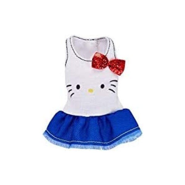 Mattel BARBIE Hello Kitty oblečení bílo-modré šaty od 69 Kč - Heureka.cz