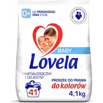 Lovela Baby prášek na praní na bílé prádlo 4,1 kg 41 PD