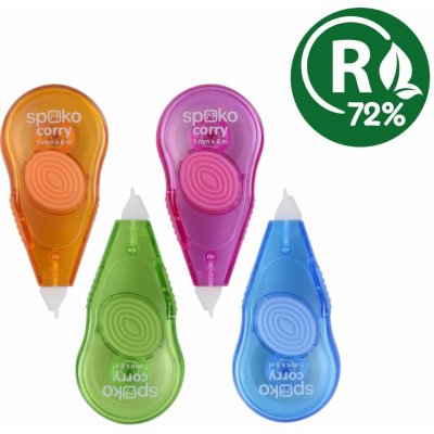 Spoko ReLeaf Corry mini opravný strojek, 5 mm x 6 m, box, mix barev – Zboží Živě