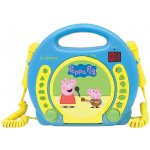 Lexibook Přenosný CD přehrávač se 2 mikrofony Prasátko Peppa – Hledejceny.cz