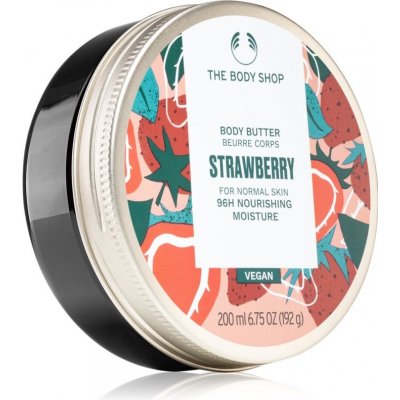 The Body Shop Strawberry tělové máslo pro normální pokožku 200 ml – Zbozi.Blesk.cz