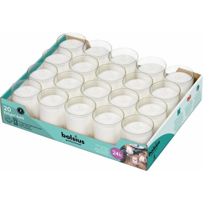 Bolsius Relight bílá 52 x 65 mm 20 ks – Zboží Mobilmania