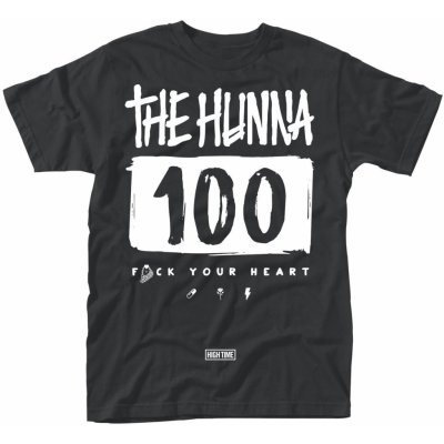 The Hunna tričko 100 Černá