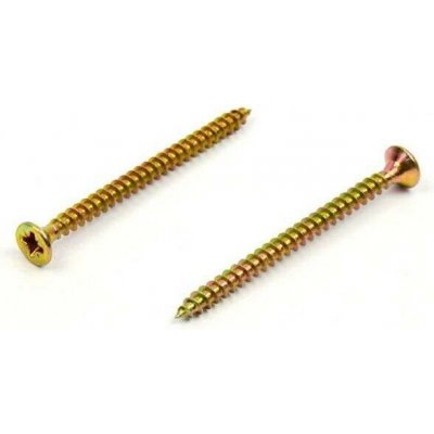 Vrut do dřeva se zápustnou hlavou PZ celý závit – 4 × 45 mm ZZ – Hledejceny.cz