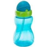 Canpol babies sportovní láhev se slámkou modrá 270 ml – Zboží Dáma