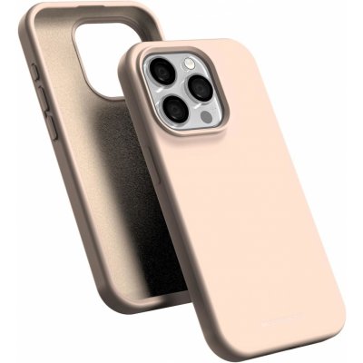 Mercury Silicone Pink iPhone 15 Pro - Sand – Zboží Mobilmania