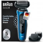 Braun Series 6 61-B1500s Blue – Zboží Mobilmania