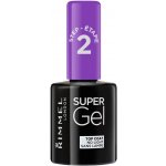 Rimmel London Gelový lak na nehty Super Gel Nail Polish 001 Top Coat No Light 12 ml – Hledejceny.cz