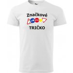 Pánské tričko Značkové tričko bílá – Hledejceny.cz