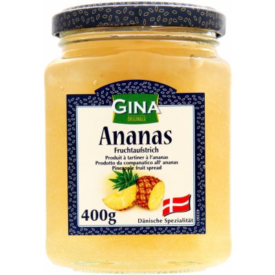 Gina ananasový Džem 400 g – Zboží Mobilmania
