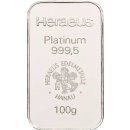 Argor-Heraeus platinový slitek 100 g