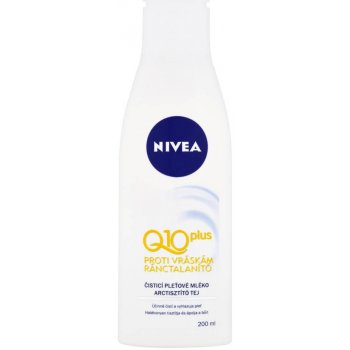 Nivea Visage Q10 čistící pleťové mléko proti vráskám 200 ml