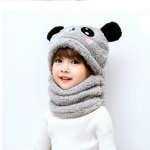 Popron.cz čepice medvídek s ušima šedá – Zboží Mobilmania