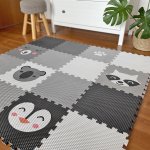 Vylen Minideckfloor podlaha 16 dílů mýval tučňák méďa koala a tlapka 230090 – Zboží Dáma