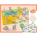 Kreativní sada Djeco Lift Up Stickers Zvířata – Hledejceny.cz