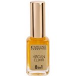 Eveline Cosmetics Nail Therapy regenerační elixír na nehty a nehtovou kůžičku Argan Elixir 8 in 1 12 ml – Zboží Dáma