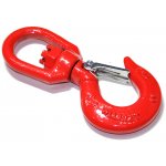 Hák vázací otočný s okem HVO, 5,3t, červený lak | Zboží Auto