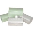Papírové ručníky Cliro ZZ Papírové ručníky skládané 1 vrstva zelené 5000 ks