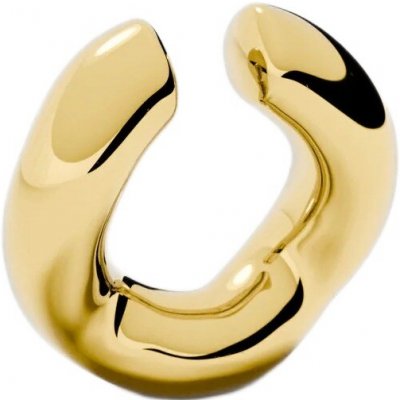 Furiosa Pozlacená single záušnice Bubbly Cuff SE-BUBBLY-G – Zboží Mobilmania