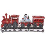 Home Styling Collection Vánoční LED vlak téma Santa Claus 39 cm – Hledejceny.cz