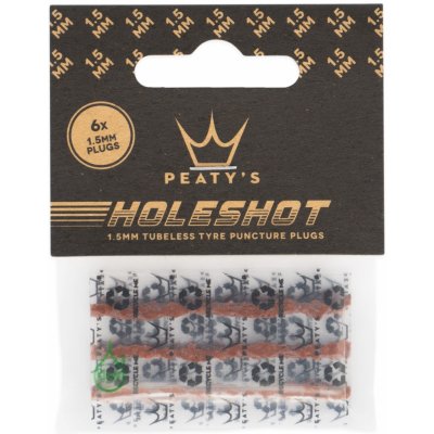 Peaty's Holeshot Tubeless Puncture Plugger Pack 6 x 1,5 mm PPR-TPP-RP1-12 00085920 1 1