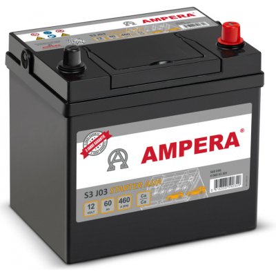 Ampera S3 Starter Asia 12V 60Ah 460A S3 J03