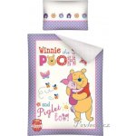 Detexpol povlečení Medvídek Pů a Prasátko fialkové 100 x 135 cm 40 x 60 cm – Zboží Mobilmania