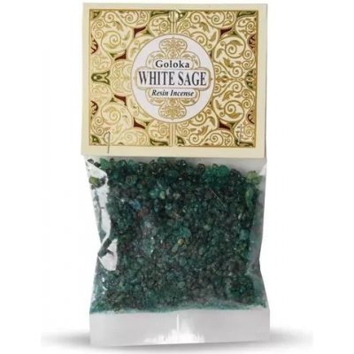 Goloka Vonná pryskyřice pro vykuřování White Sage 30 g – Hledejceny.cz