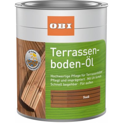 OBI terasový olej 0,75 l Teak