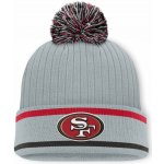 Fanatics Pánská zimní čepice San Francisco 49ers NFL Fissure Cuffed Knit Hat with Pom – Hledejceny.cz