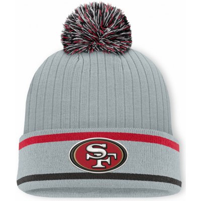 Fanatics Pánská zimní čepice San Francisco 49ers NFL Fissure Cuffed Knit Hat with Pom – Hledejceny.cz