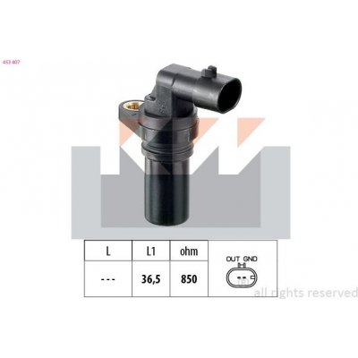Generátor impulsů, klikový hřídel KW 453 407 – Hledejceny.cz
