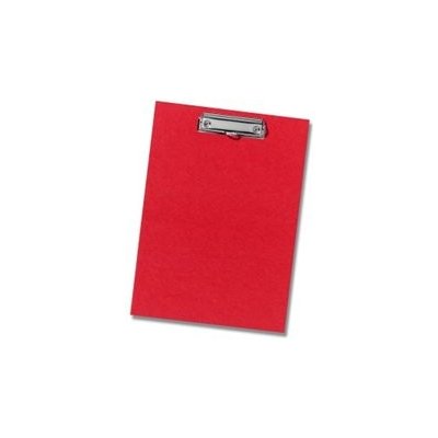 Herlitz A4 deska s klipem karton červená – Zboží Mobilmania