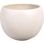 Nohel garden květináč LUNA KOULE keramický impregnovaný granit 33x25 cm – Zboží Mobilmania