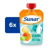 Dětský dezert a pudink SUNAR Cool banán meruňka jogurt 6 x 110 g