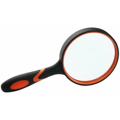 Gaira® Lupa M223 Oranžová 10x, Průměr lupy 100 mm – Zboží Živě