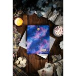 Látkový obal na knihy booksleeve Fialový mramor – Zboží Dáma
