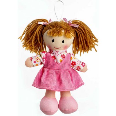 Teddies - Panenka Verunka hadrová plyš 20cm česky mluvící na kartě – Sleviste.cz