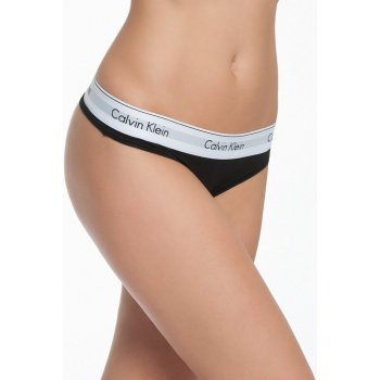 Calvin Klein Dámská Tanga Modern cotton černá