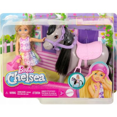 Barbie Chelsea a poník HTK29 – Zboží Mobilmania