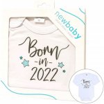 New Baby Body s potiskem Born in 2023 S potiskem Bílá – Hledejceny.cz