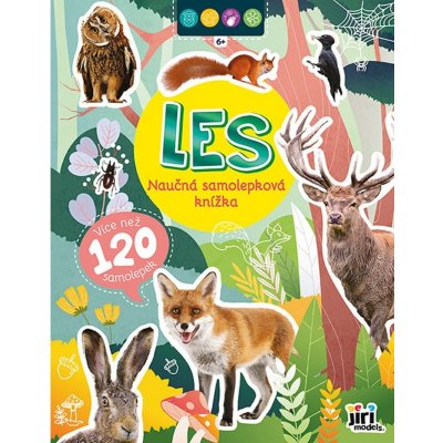 Naučná samolepková knížka Les – Zboží Mobilmania