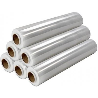 6 x Ruční fixační fólie transparentní 500 mm, 23 µm, 1,9 Kg, 160 metrů – Zboží Mobilmania