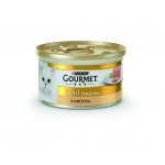 Nestlé Česko s.r.o. Gourmet Gold cat konz.-jemná paštika krůta 85 g