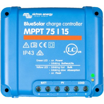 MPPT solární regulátor Victron Energy BlueSolar 75,15 (SCC010015050R) – Hledejceny.cz