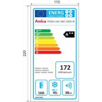 Amica KGC 15425 W