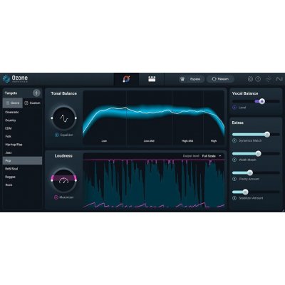 iZotope Ozone 11 ADV: CRG from MPS 4-5 or Ozone ADV 9-10 – Zboží Mobilmania