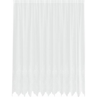 Záclona s záclonami Bílá 200 x 300 cm Polyester – Hledejceny.cz