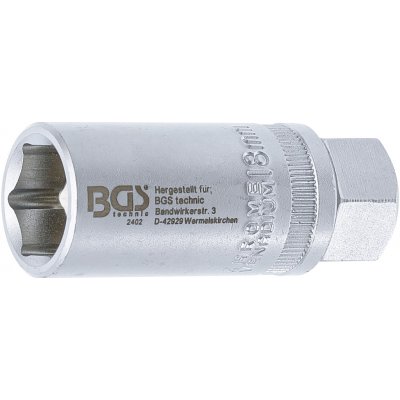 BGS technic 2402 Klíč na svíčky 18 mm 1/2" s pružinou- BGS – Hledejceny.cz
