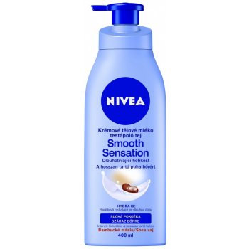 Nivea Smooth Milk tělové mléko pro suchou pokožku 400 ml